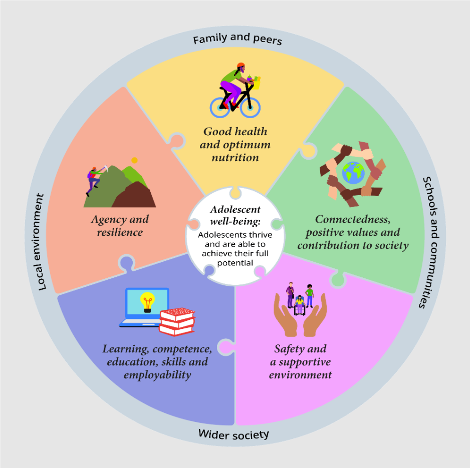 teen health pie chart